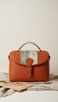 Spiced Tangerine travel satchel
