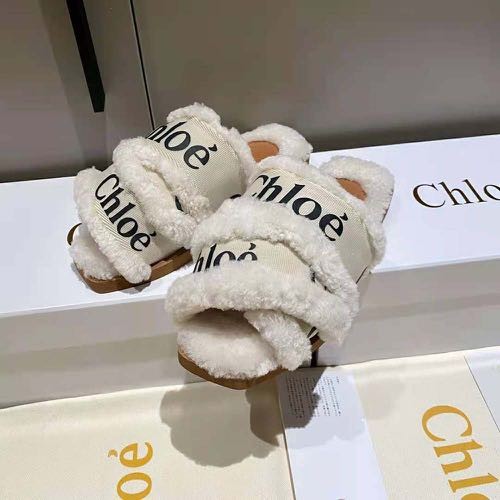 Chlloe slides with brand box
