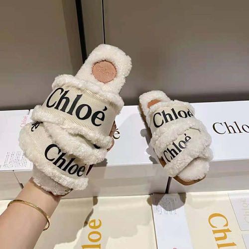 Chlloe slides with brand box
