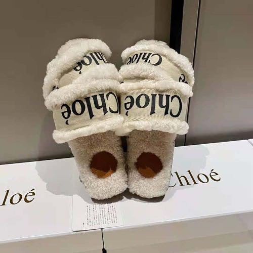 Chlloe slides with brand box