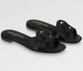 LOUIIS VUIITTON FLATS BACK SLIDE WITH BRAND BOX