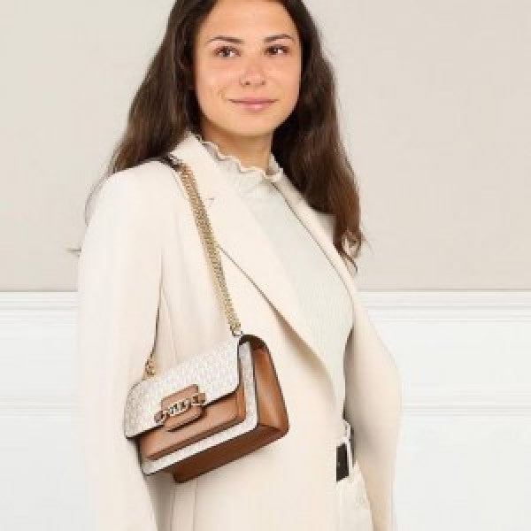 MIICHAEL KORRS HEATHER LARGE SHOULDER BAG WITH BOX