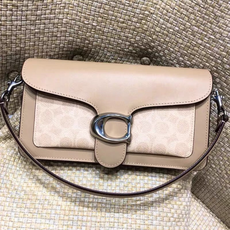 Coaach Tabby Shoulder Bag With Signature Canvas