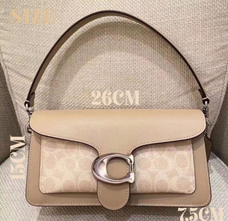 Coaach Tabby Shoulder Bag With Signature Canvas