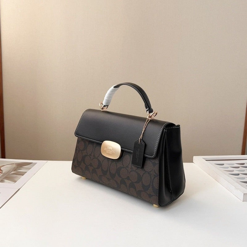 COAACH Eliza Top Handle In Signature Canvas