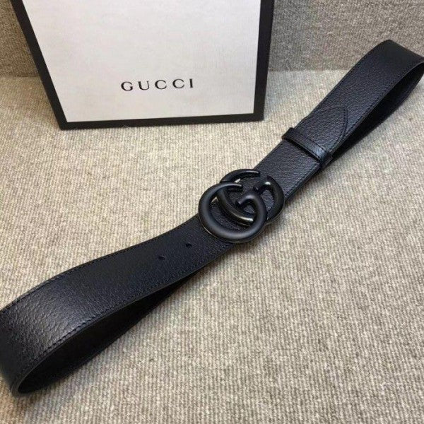 GUCCII FULL BLACK BELT WID OG BOX