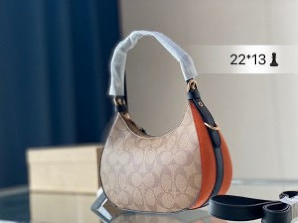 Coaach kleo hobo bag in signature canvas bag with box