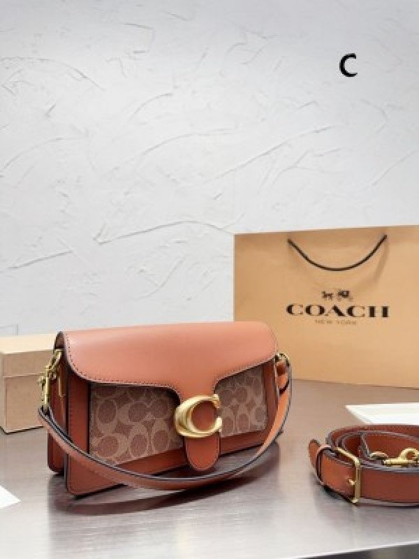 Coaach Tabby Shoulder Bag With Signature Canvas