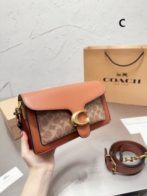 Coaach Tabby Shoulder Bag With Signature Canvas