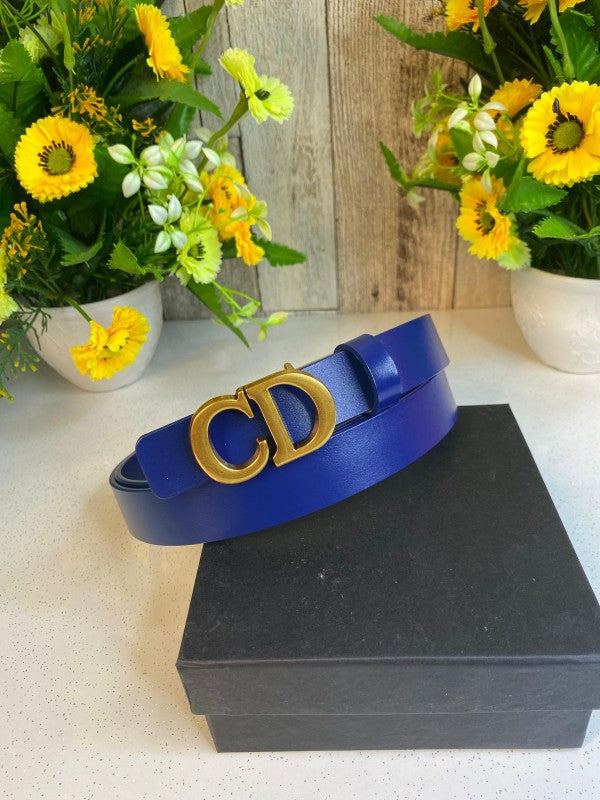 CD DIIOR LADIES BELT WID OG BOX CARD