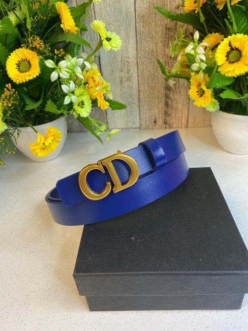 CD DIIOR LADIES BELT WID OG BOX CARD