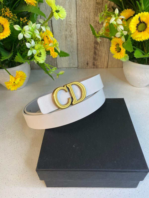 CD DIIOR LADIES BELT WID OG BOX CARD