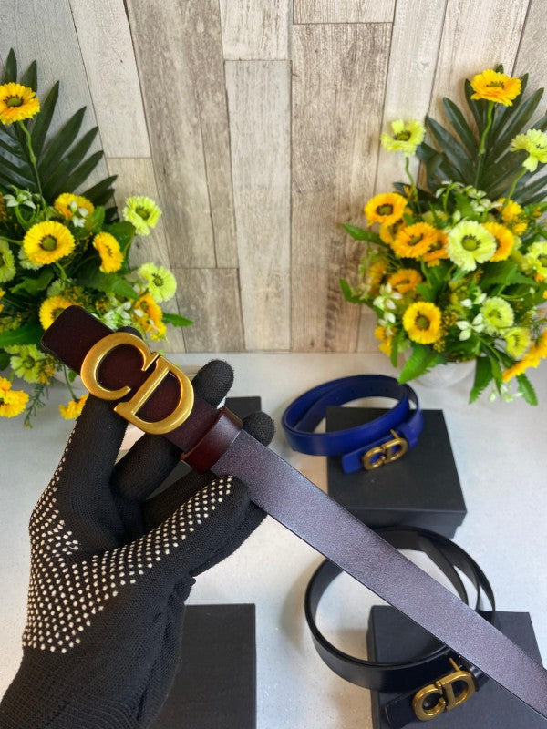 CD DIIOR LADIES BELT WID OG BOX CARD