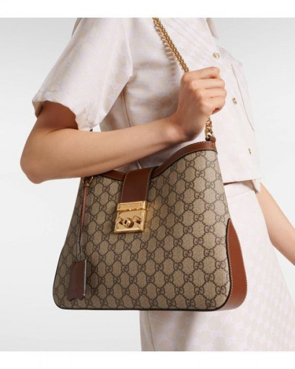 Guccii Padlock medium shoulder bag withbox