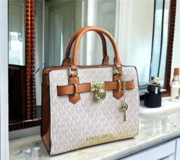 MIICHAEL HAMILTON LEGACY SATCHEL BAG WITH OG BOX