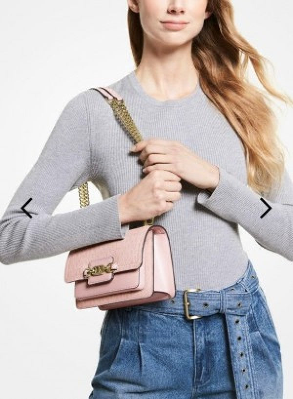 MIICHAEL KORRS HEATHER LARGE SHOULDER BAG WITH BOX