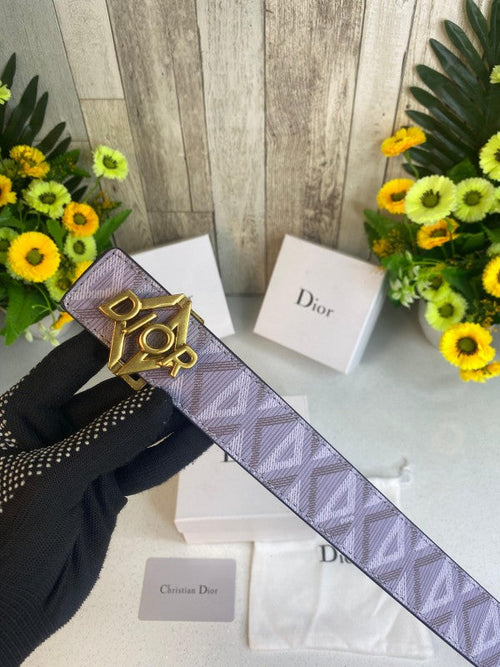 CD DIIOR MENS BELT WID OG BOX CARD & DUST BAG