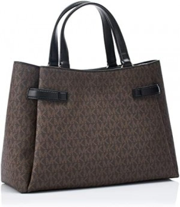 Miichael Korrs Jet Set monogram print shoulder bag