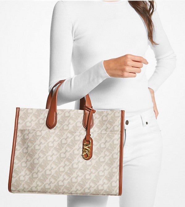 Miichael Korrs Gigi Large Empire Signature Tote bag