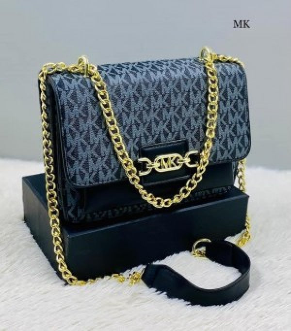 MIICHAEL KORRS HEATHER LARGE SHOULDER BAG WITH BOX