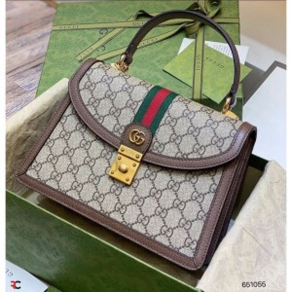 Guccii ophidia gg supreme top handel bag with Folding-box bigsize