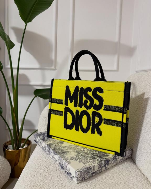 Miiss Diior Book Tote With OG Box