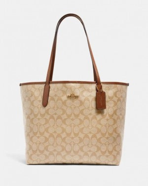 coaach Hutton tote bag withbox