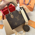 Louiis Vuitton Onthego Pm With Og Box And Dust Bag Including Carry Bag