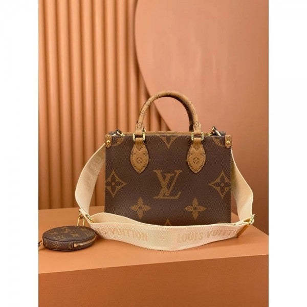 Louiis Vuitton Onthego Pm With Og Box And Dust Bag Including Carry Bag