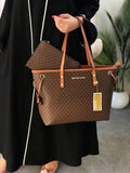Miichael Kors Jet Set Travel Tote With Wallet