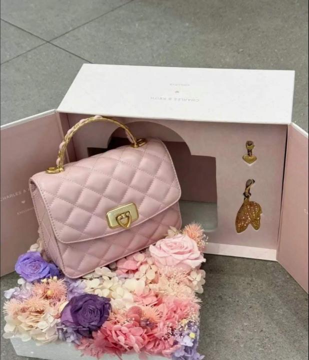 CHARLEES & KEITH HOBO BAG WITH OG BOX