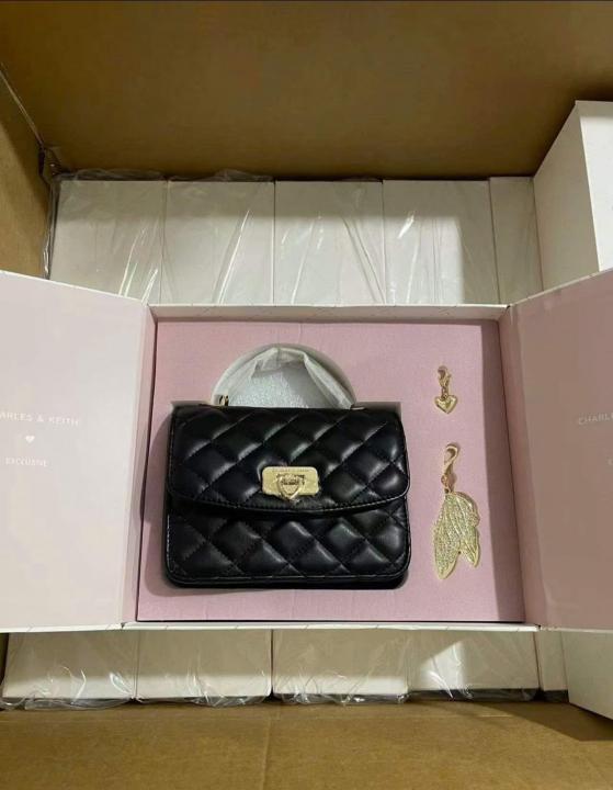 CHARLEES & KEITH HOBO BAG WITH OG BOX