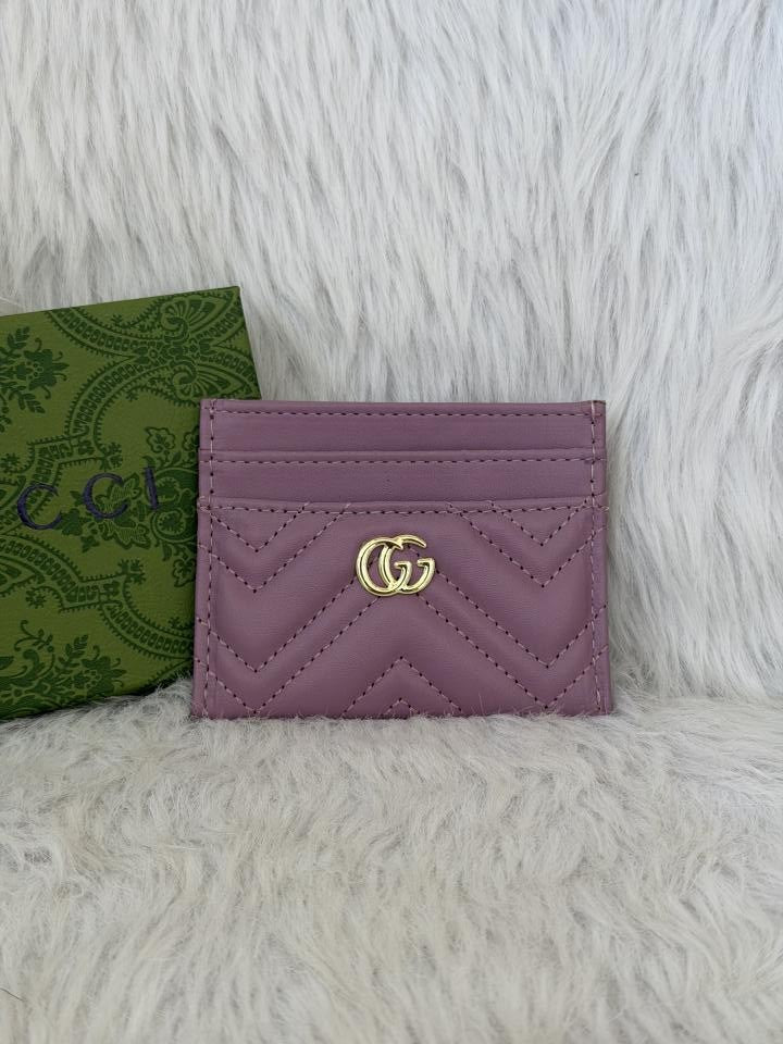 Guccii Marmont Unisex Card Holder With Box