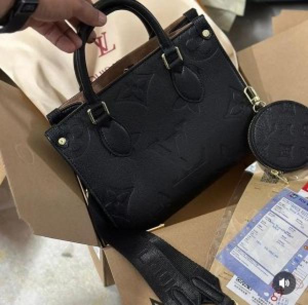 Louiis Vuitton Onthego Pm With Og Box And Dust Bag Including Carry Bag