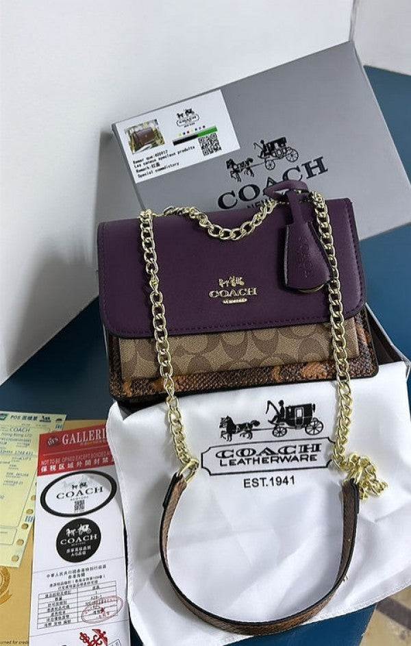 Coaach klarre crossbody bag With OG Box Accessories