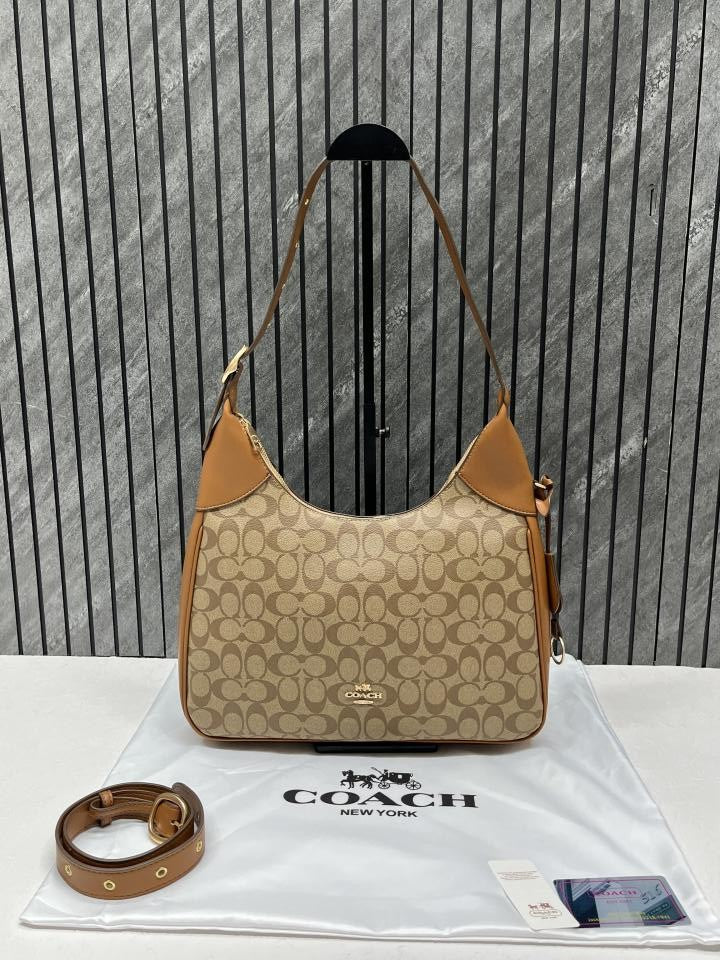 Coachh Ella Shoulder Hobo Tote With DustCover