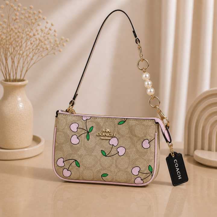 Coaach Nolita Classy Flower Patch Sling Bag With box