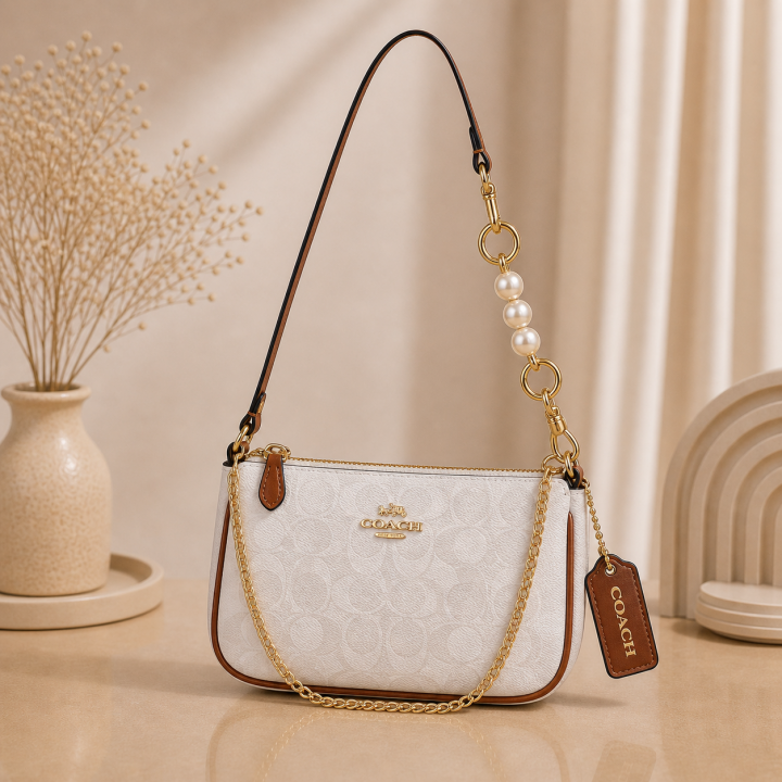 Coaach Nolita Classy Flower Patch Sling Bag With box