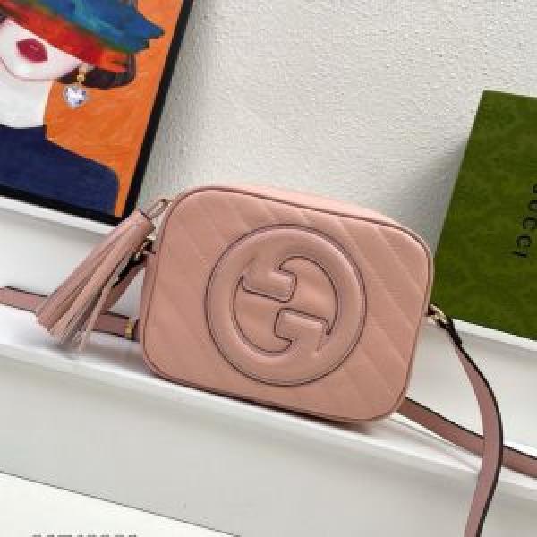 GUCCII Pebbled Leather Sumo Disco Crossbody WITH BOX