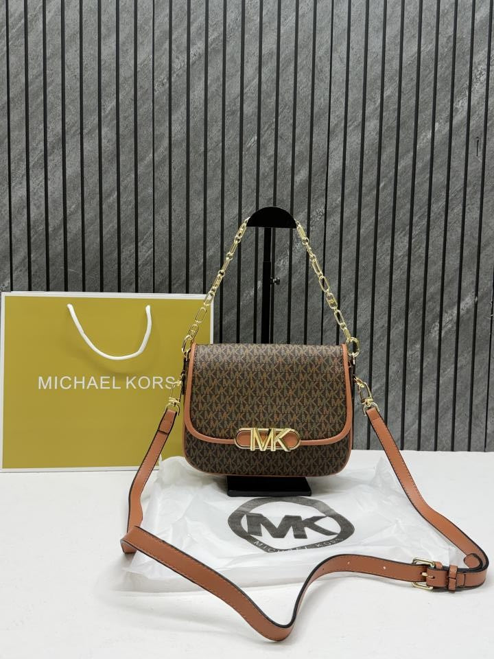 Michaell Kors Parker Shoulder Bag With CarryBag & DustCover