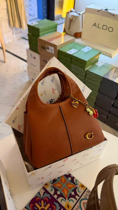 Coaach lana hobo sling bag with charm and premium quality with box