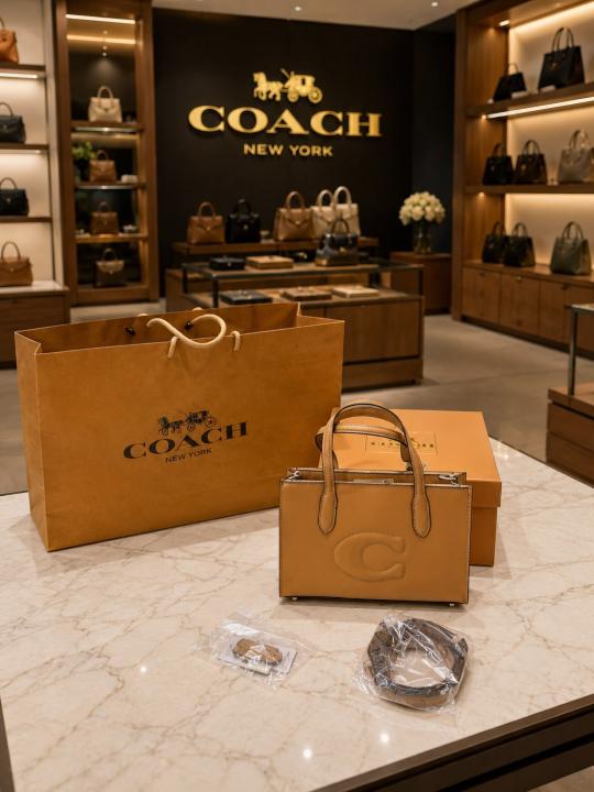Coachh nina mini totebag with ogbox