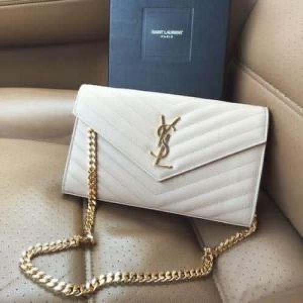 Saiint Laurrent Envelope Bag With Double Box & Dust Cover