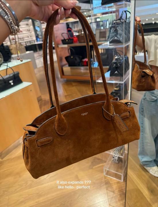Coachh Empire CarryAll Shoulder Bag With DustCover