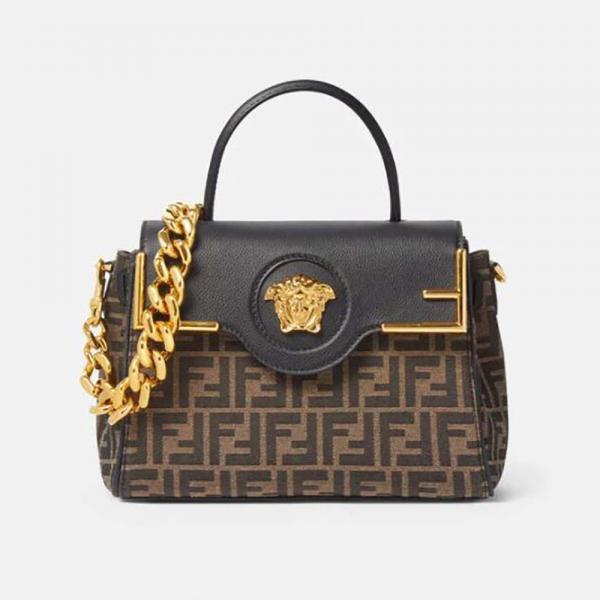 Fendii Women Fendace La Medusa Medium Handbag
