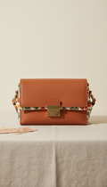 Terracotta Sand city clutch