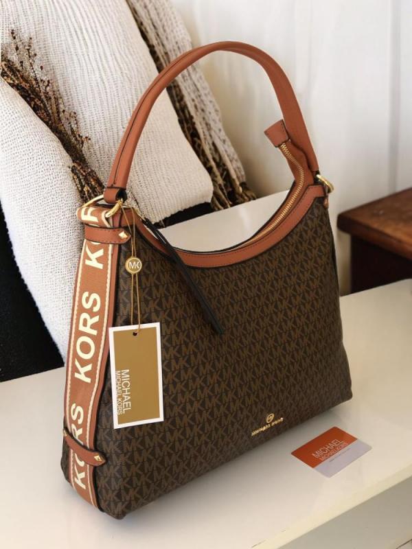 Miichael Korrs Hobo Shoulder Bag With Dust Bag Includes Logo