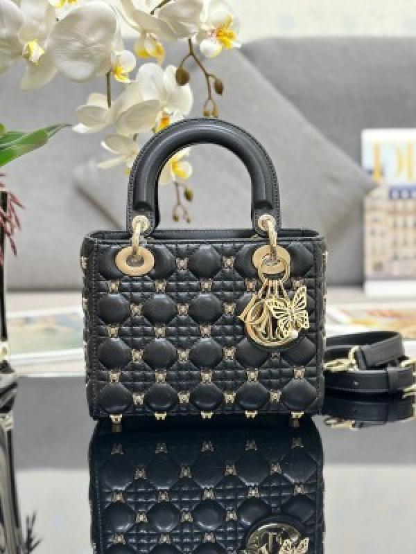 Chriistian DIIOR LADY BAG WITH BRAND DOUBLE BOX