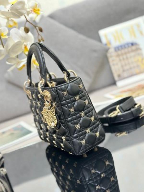 Chriistian DIIOR LADY BAG WITH BRAND DOUBLE BOX