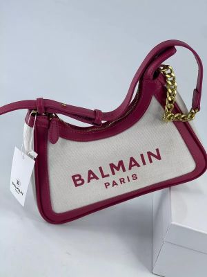 BALMAIIN B ARMY LOGO PRINT SHOULDER BAG WITHOUT BOX